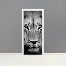 Charger l&#39;image dans la galerie, Décoration porte Tête de lion