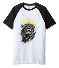 Charger l&#39;image dans la galerie, T-Shirt Lion&lt;br&gt; Couronne Dorée