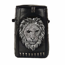 Charger l&#39;image dans la galerie, Sac Dos Femme&lt;br&gt;Tête de Lion 3D