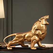 Charger l&#39;image dans la galerie, Statue Resine Lion Sauvage