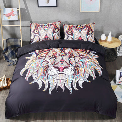 Housse de couette Lion Mandala