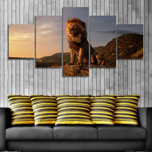 Charger l&#39;image dans la galerie, Tableau Lion sur un Rocher