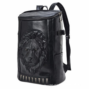 Sac Dos Femme<br>Tête de Lion 3D