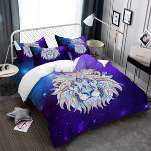 Housse de Couette Bleu Mandala