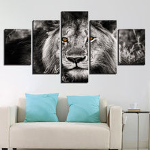 Charger l&#39;image dans la galerie, Tableau Lion Noir