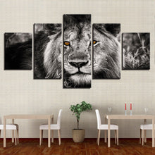 Charger l&#39;image dans la galerie, Tableau Lion Noir