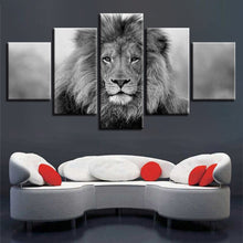 Charger l&#39;image dans la galerie, Tableau Lion Gris