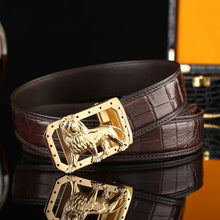 Charger l&#39;image dans la galerie, Ceinture Lion Crocodile